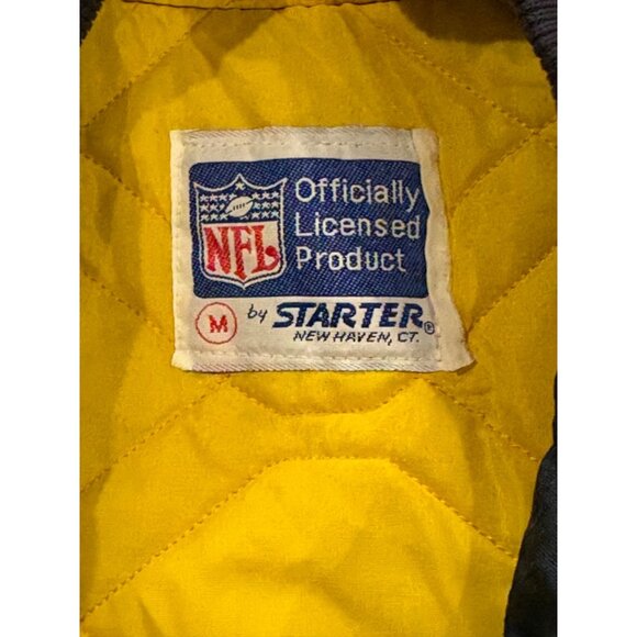 Vintage Rare 80s Starter San Diego Chargers NFL Satin Bomber Jacket Men's Medium - Picture 7 of 8